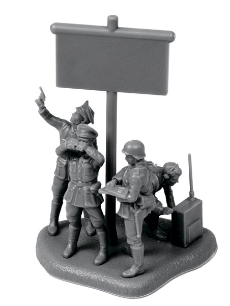 Snap Kit figurky 6133 - German HQ (1:72)