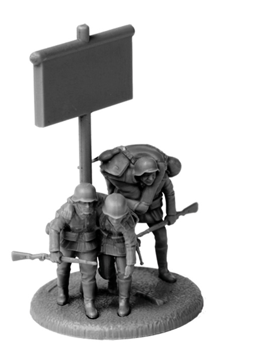 Snap Kit figurky 6143 - German Medical Personnel 1941-43 (1:72)