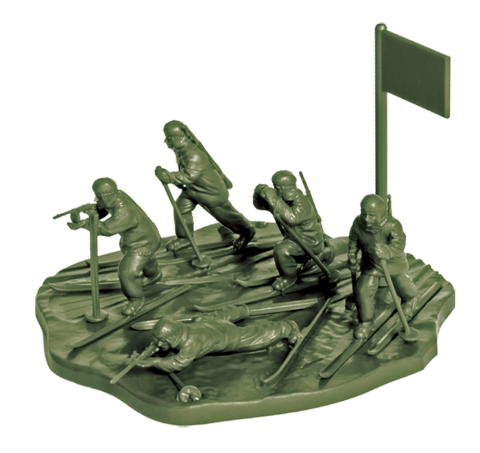 Snap Kit figurky 6199 - Soviet Skiers (1:72)