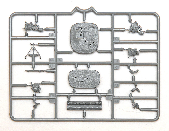 Snap Kit figurky 6209 - Ger. 80mm Mortar with Crew (Winter Unif.) (1:72)