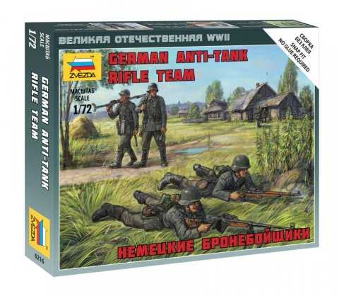 Snap Kit figurky 6216 -German Anti Tank Rifle Team (1:72)