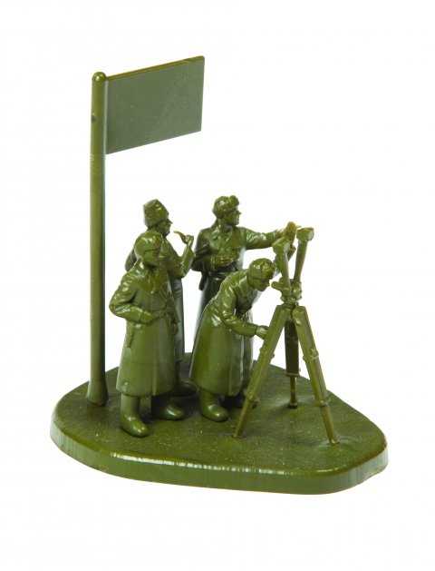 Snap Kit figurky 6231 - Soviet headquarters in winter uniform (1:72)