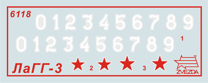 Snap Kit letadlo 6118 - Soviet Fighter LaGG-3 (1:144)