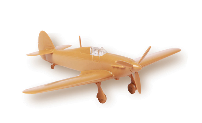 Snap Kit letadlo 6173 - British Fighter "Hurricane Mk-1" (1:144)