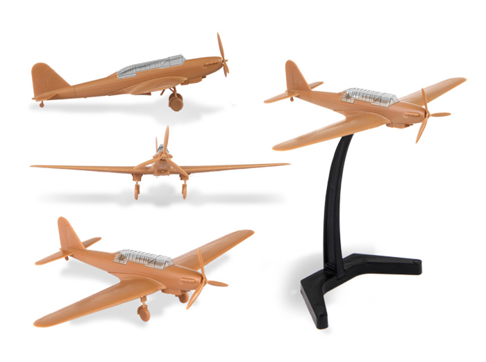 Snap Kit letadlo 6218 - British Light Bomber Fairey Battle (1:144)