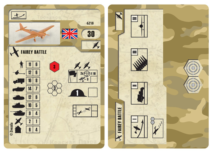 Snap Kit letadlo 6218 - British Light Bomber Fairey Battle (1:144)