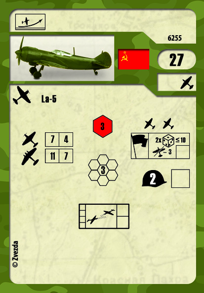 Snap Kit letadlo 6255 - Lavočkin La-5 (1:144)