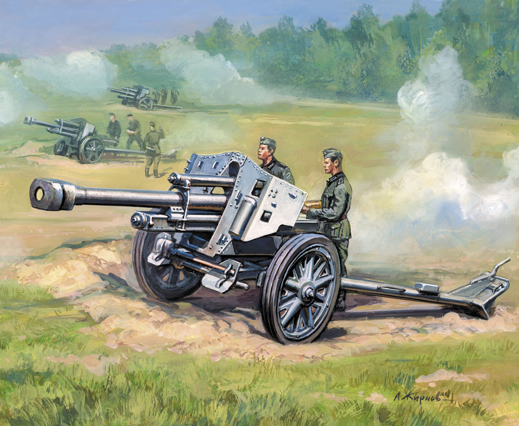 Snap Kit military 6121 - German Howitzer leFH-18 (1:72)