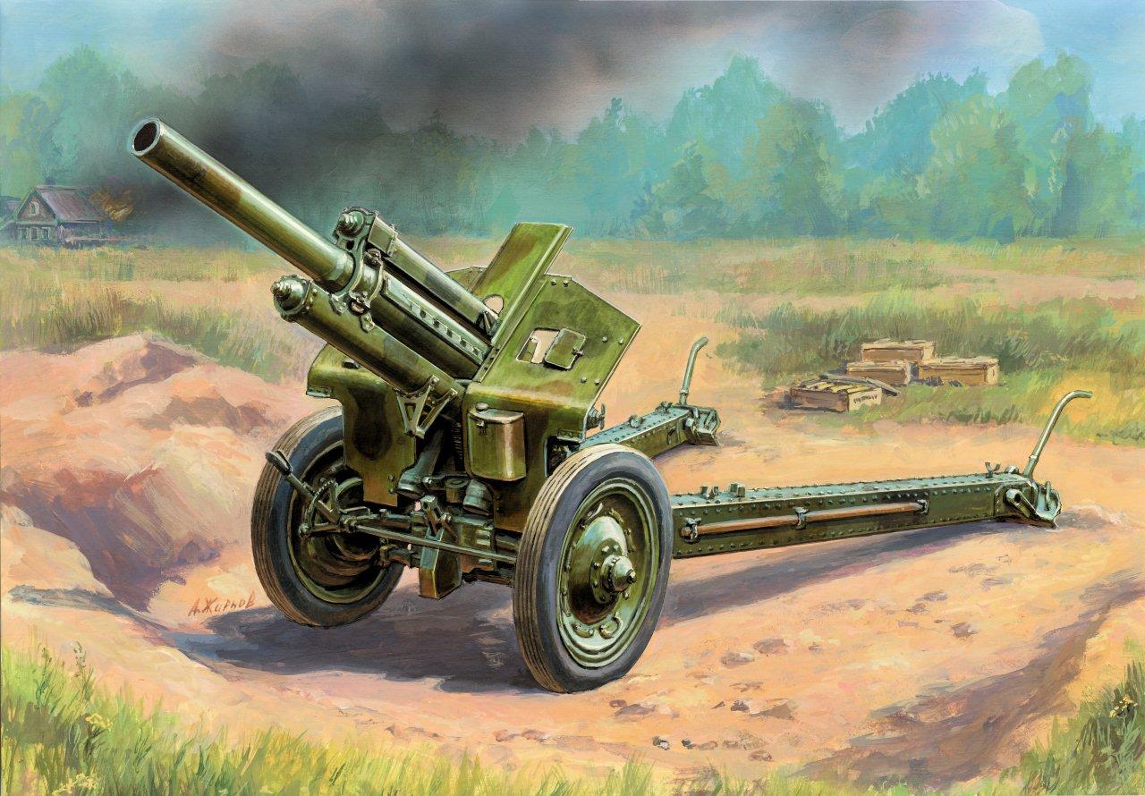 Snap Kit military 6122 - Soviet M-30 Howitzer (1:72)