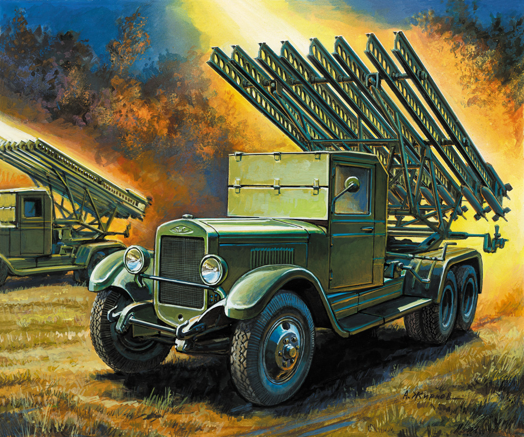 Snap Kit military 6128 - BM-13 Katyusha (1:100)