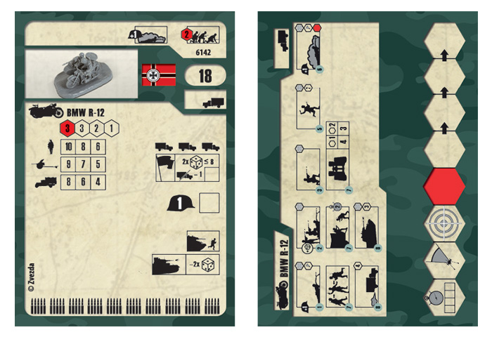 Snap Kit military 6142 - German Motorcycle R-12 (1:72)