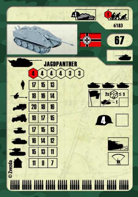 Snap Kit military 6183 - Sd.Kfz.173 Jagdpanther German Heavy Tank Destroyer (1:100)