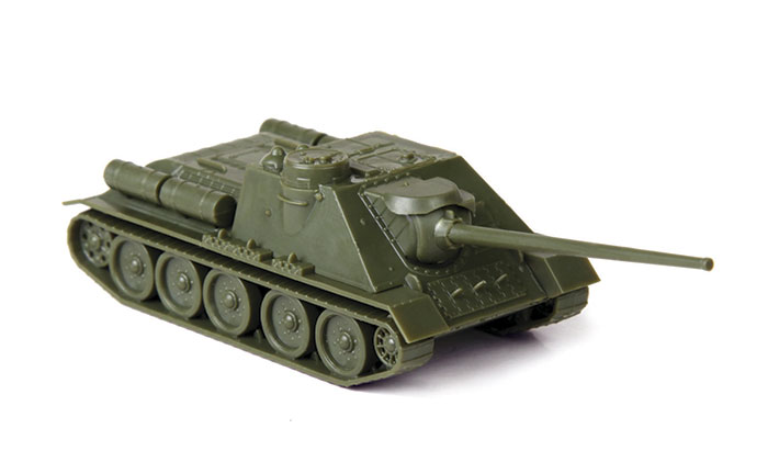 Snap Kit military 6211 - Self-propelled Gun SU-100 (1:100)