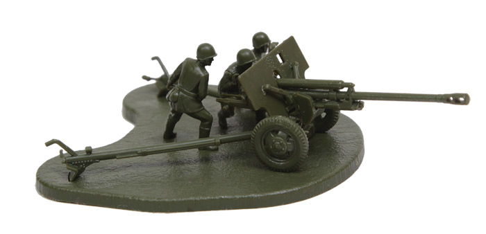 Snap Kit military 6253 - Soviet 76mm anti-tank gun ZIS-3 (1:72)