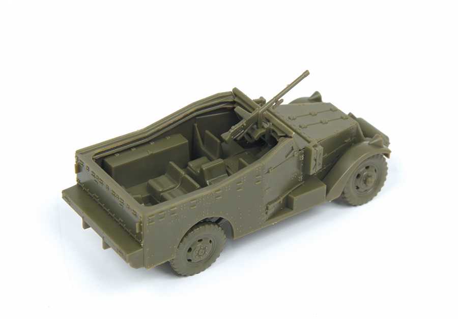 Snap Kit military 6273 - Soviet M-3 Scout Car with Machine Gun (1:100)