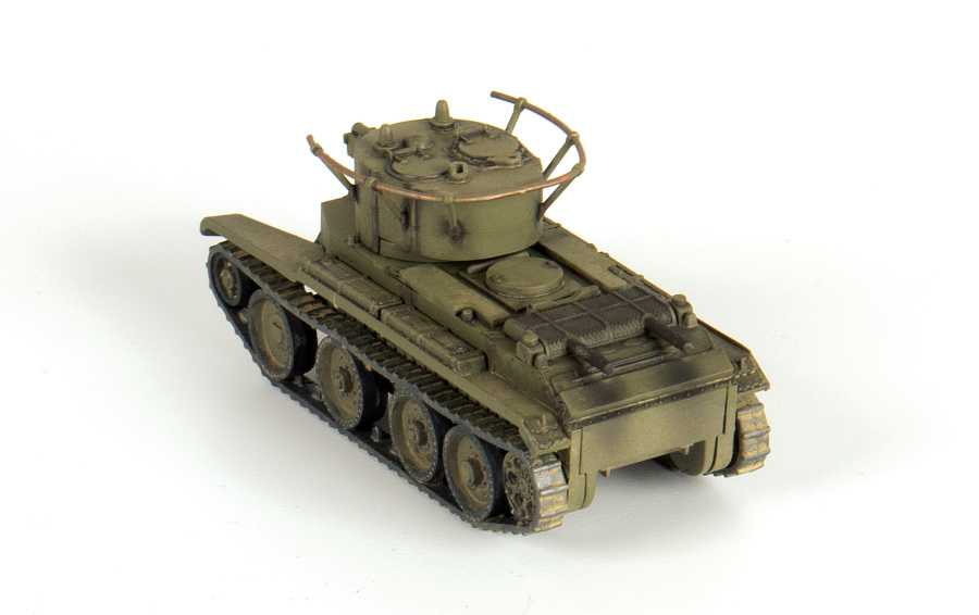 Snap Kit military 6283 - Soviet light tank BT-7A (1:100)