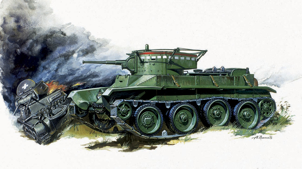 Snap Kit tank 6129 - Soviet Tank BT-5 (1:100)
