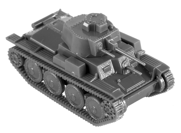 Snap Kit tank 6130 - German Light Tank PZ.KPFW.38 (T) (1:100)