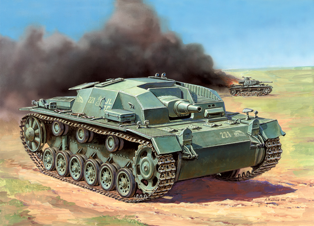 Snap Kit tank 6155 - Sturmgeschütz III Ausf.B (1:100)