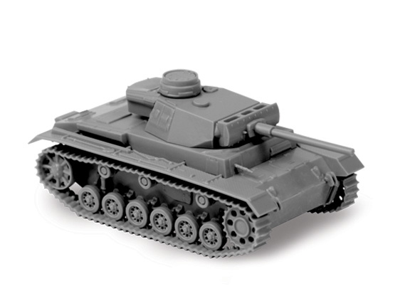 Snap Kit tank 6162 - Panzer III Flamethrower Tank (1:100)