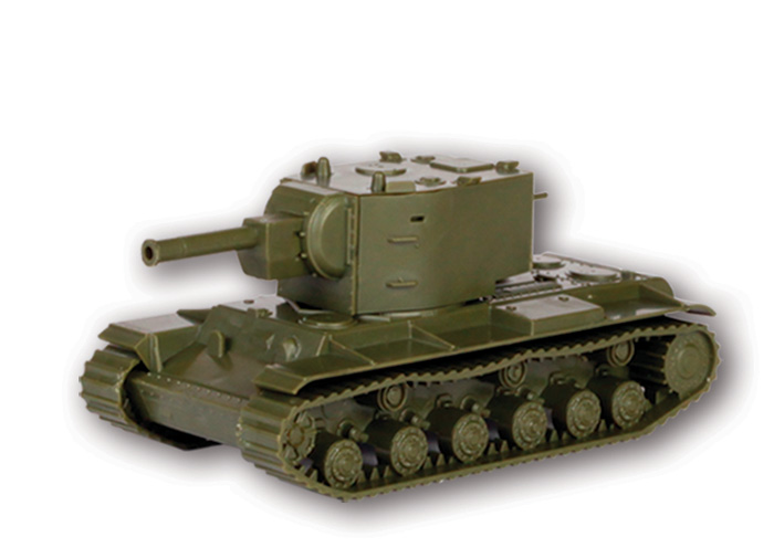 Snap Kit tank 6202 - Soviet Tank KV-2 (1:100)