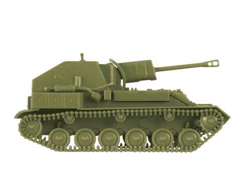 Snap Kit tank 6239 - SU-76M Soviet S.P.Gun (1:100)