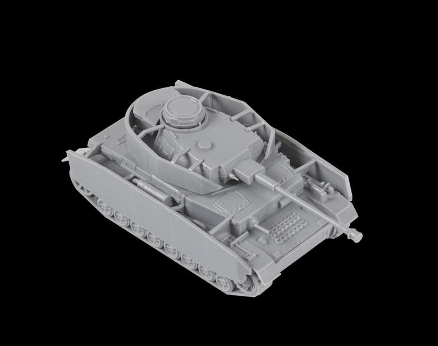 Snap Kit tank 6240 - Panzer IV Ausf.H (1:100)