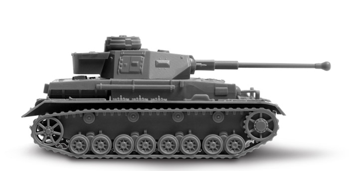 Snap Kit tank 6251 - Panzer IV Ausf.H (1:100)