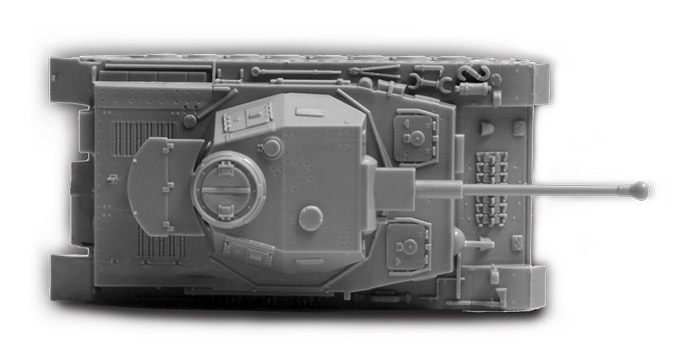 Snap Kit tank 6251 - Panzer IV Ausf.H (1:100)
