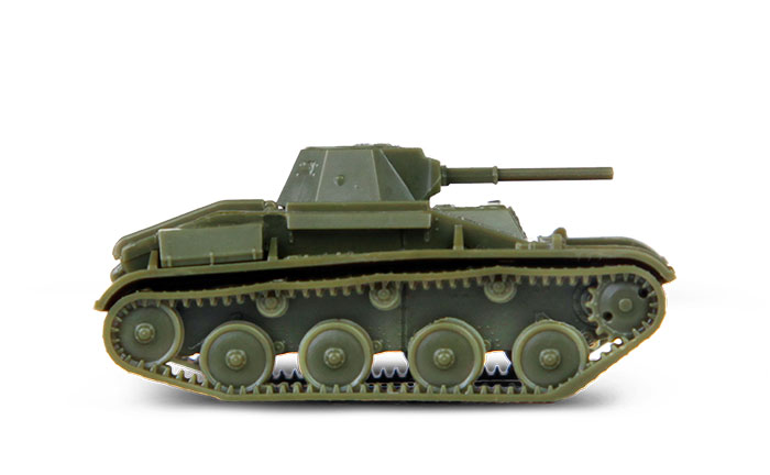 Snap Kit tank 6258 - T-60 Soviet Light Tank (1:100)