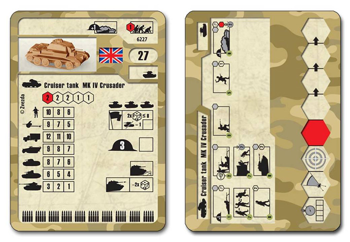Snap Kit tank Z6227 - British Tank MK IV Cruiser (1:100)
