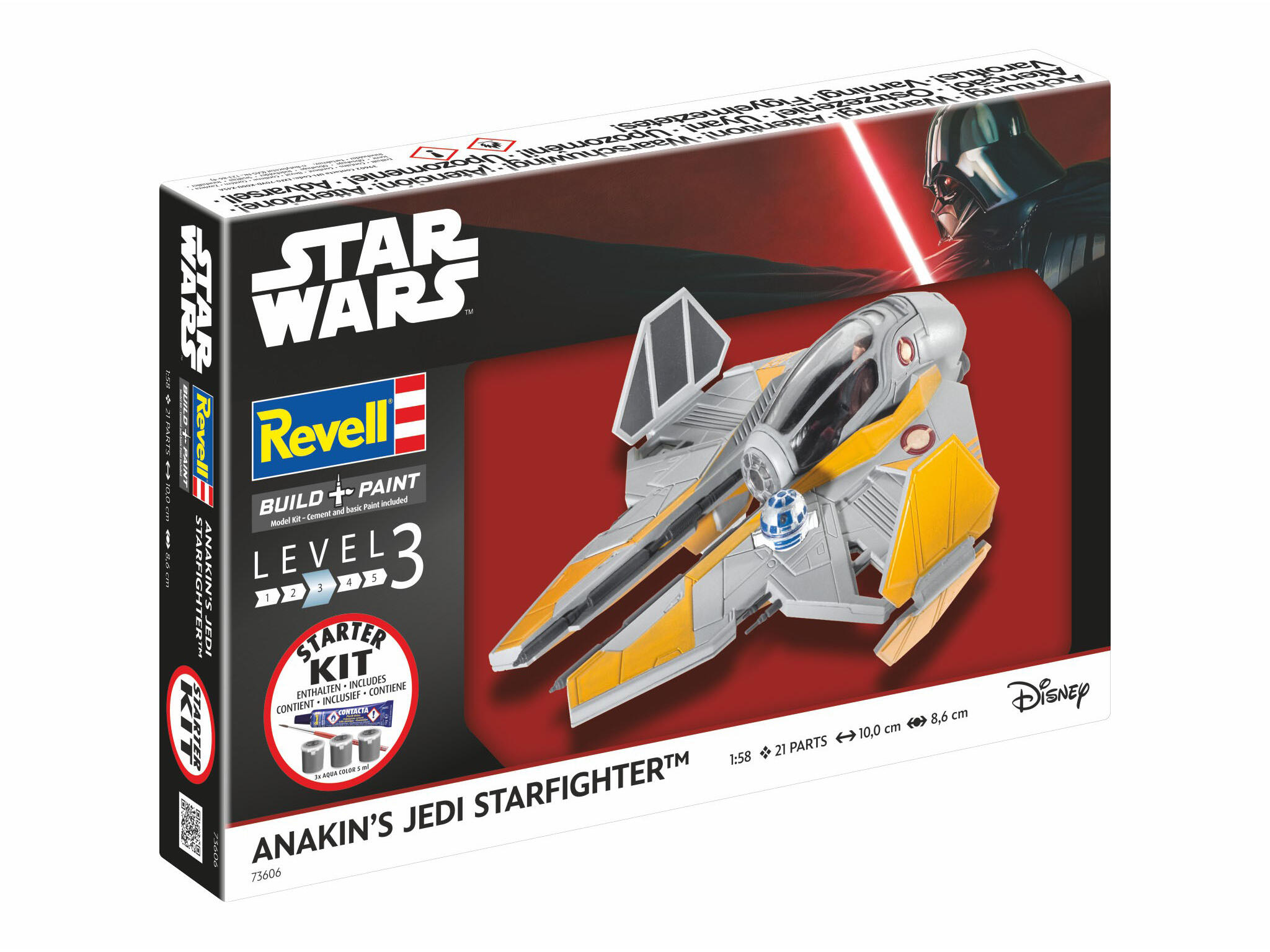 Starter Kit SW 73606 - Anakin's Starfighter (1:58)