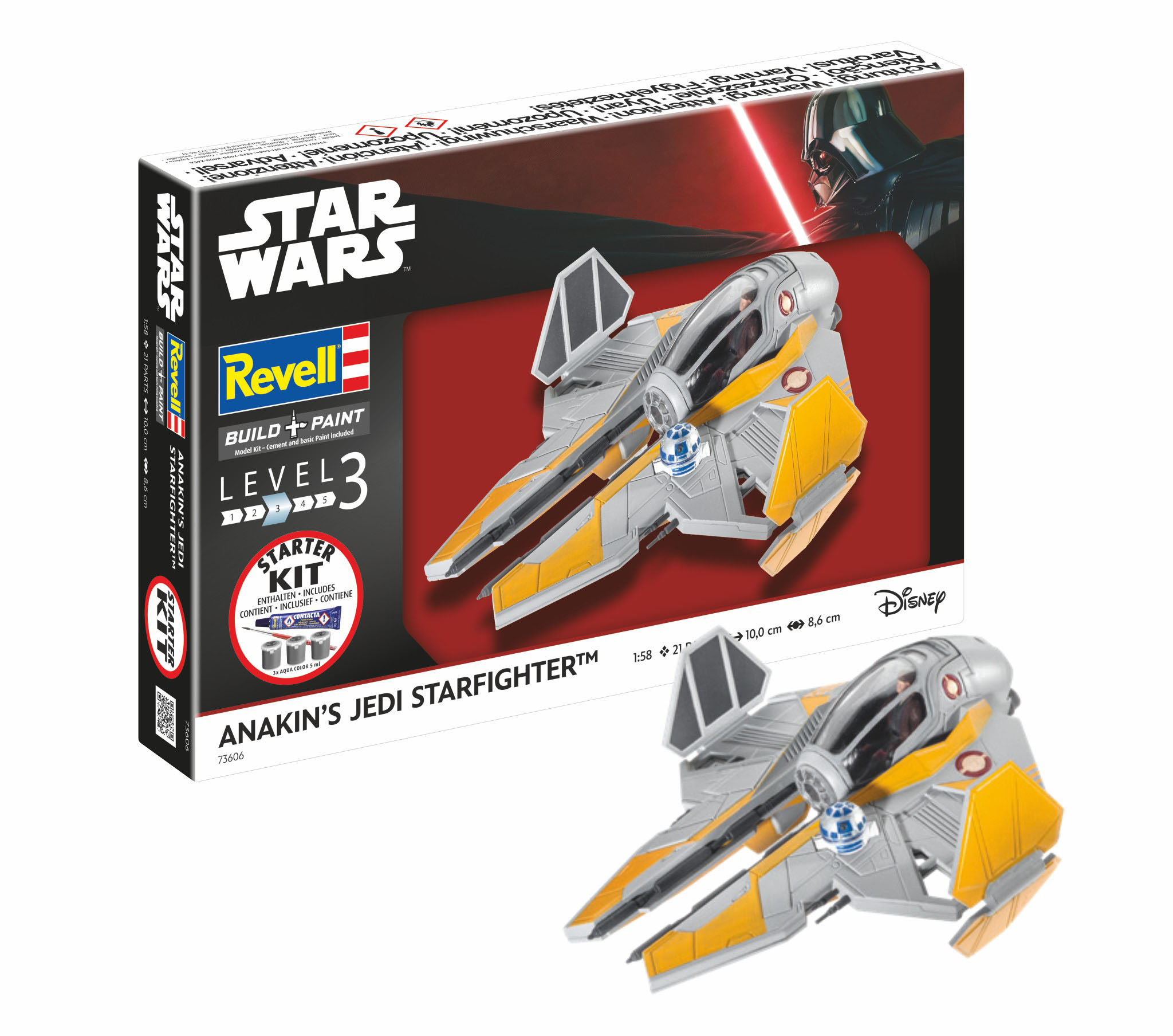 Starter Kit SW 73606 - Anakin's Starfighter (1:58)