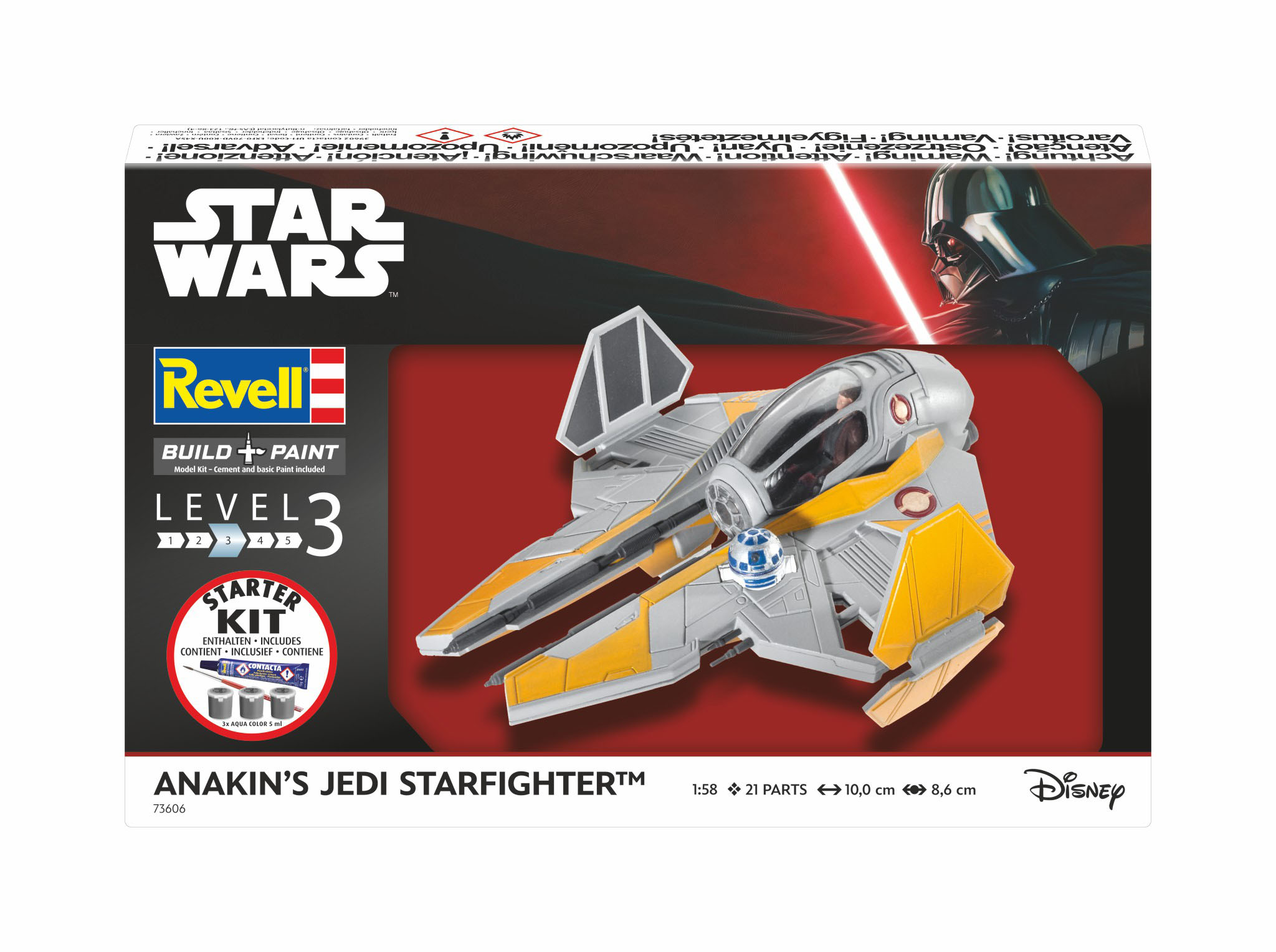 Starter Kit SW 73606 - Anakin's Starfighter (1:58)