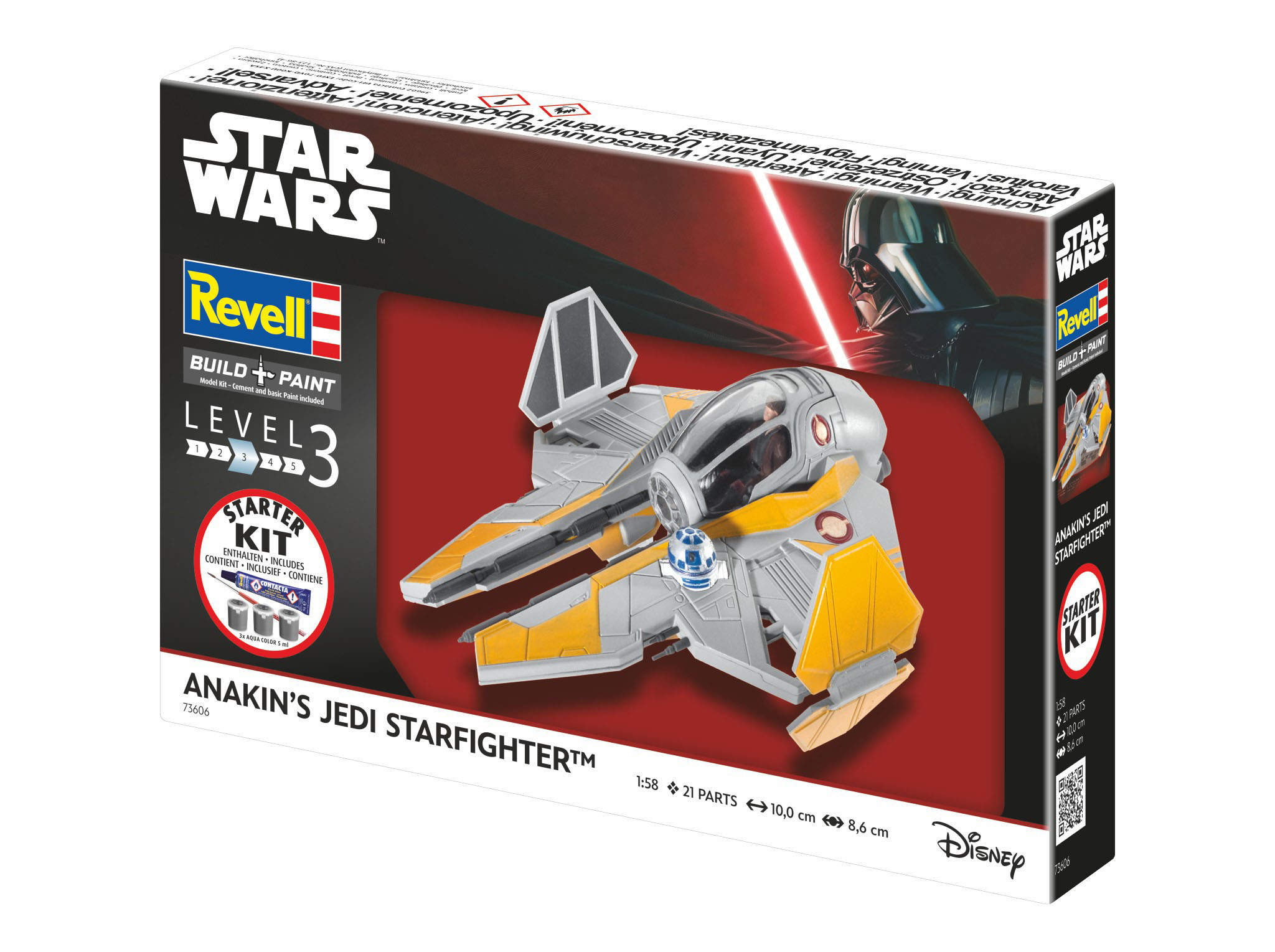 Starter Kit SW 73606 - Anakin's Starfighter (1:58)