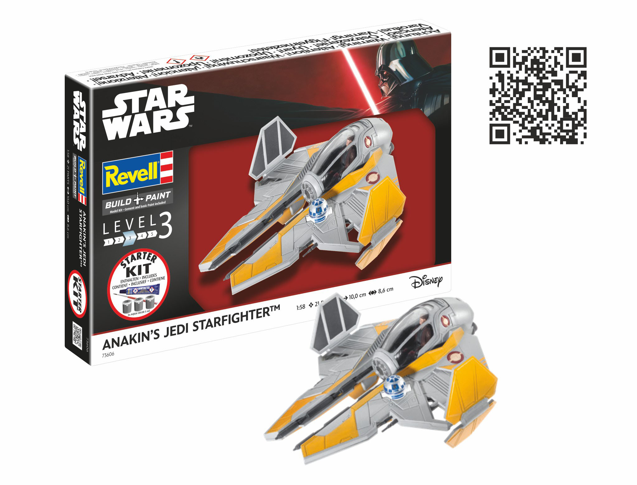 Starter Kit SW 73606 - Anakin's Starfighter (1:58)
