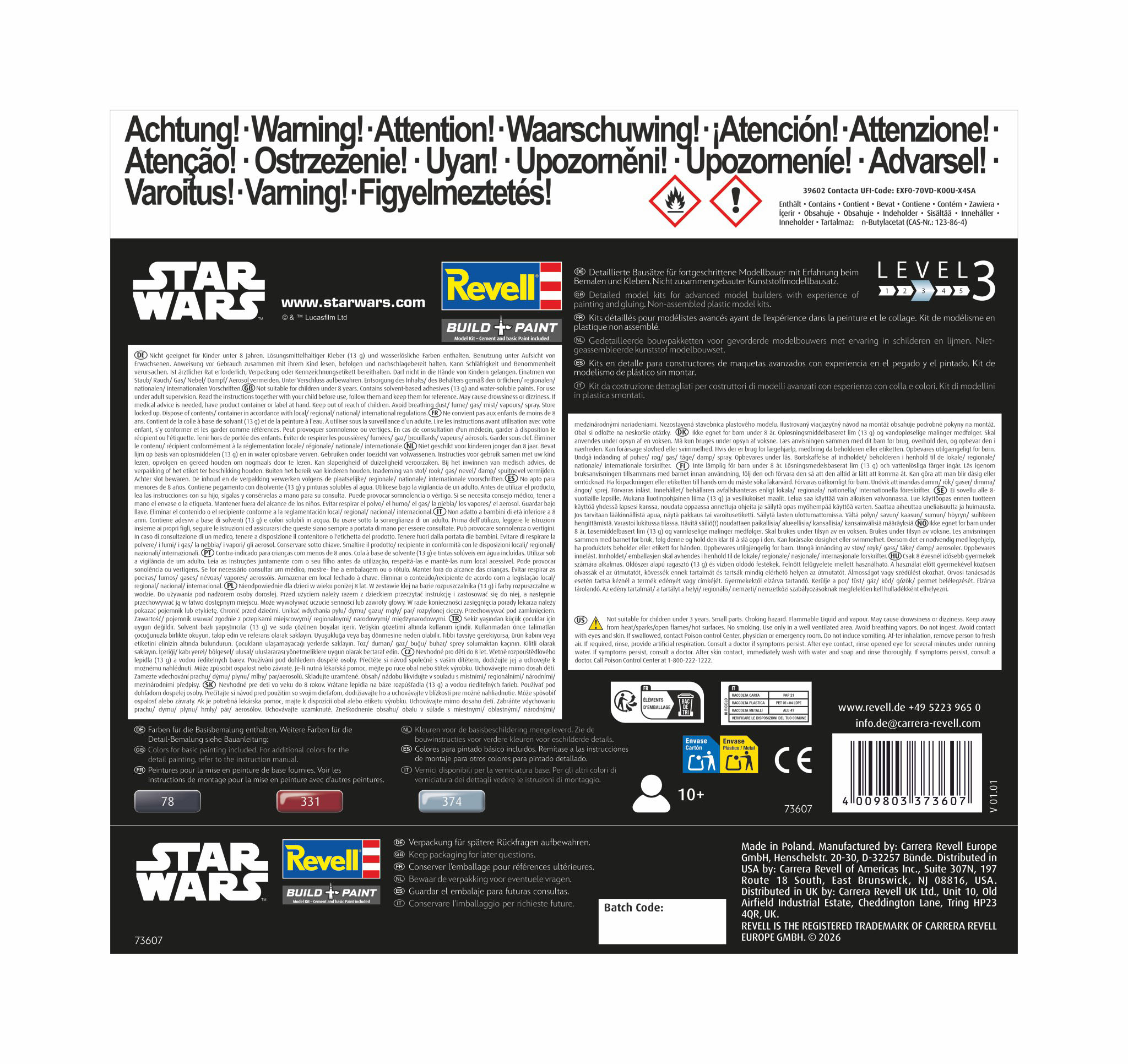 Starter Kit SW 73607 - Obi-Wan's Starfighter (1:58)