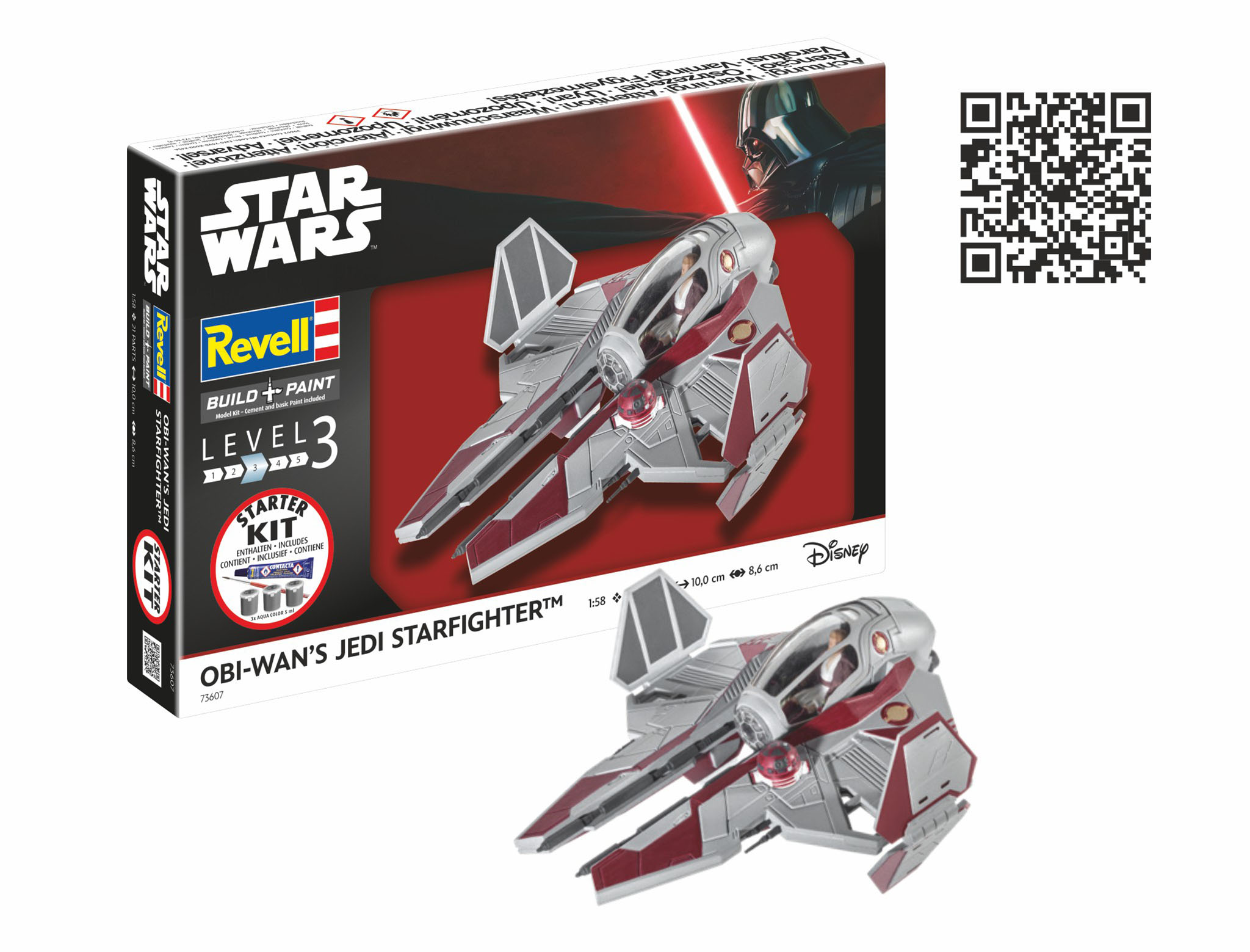 Starter Kit SW 73607 - Obi-Wan's Starfighter (1:58)