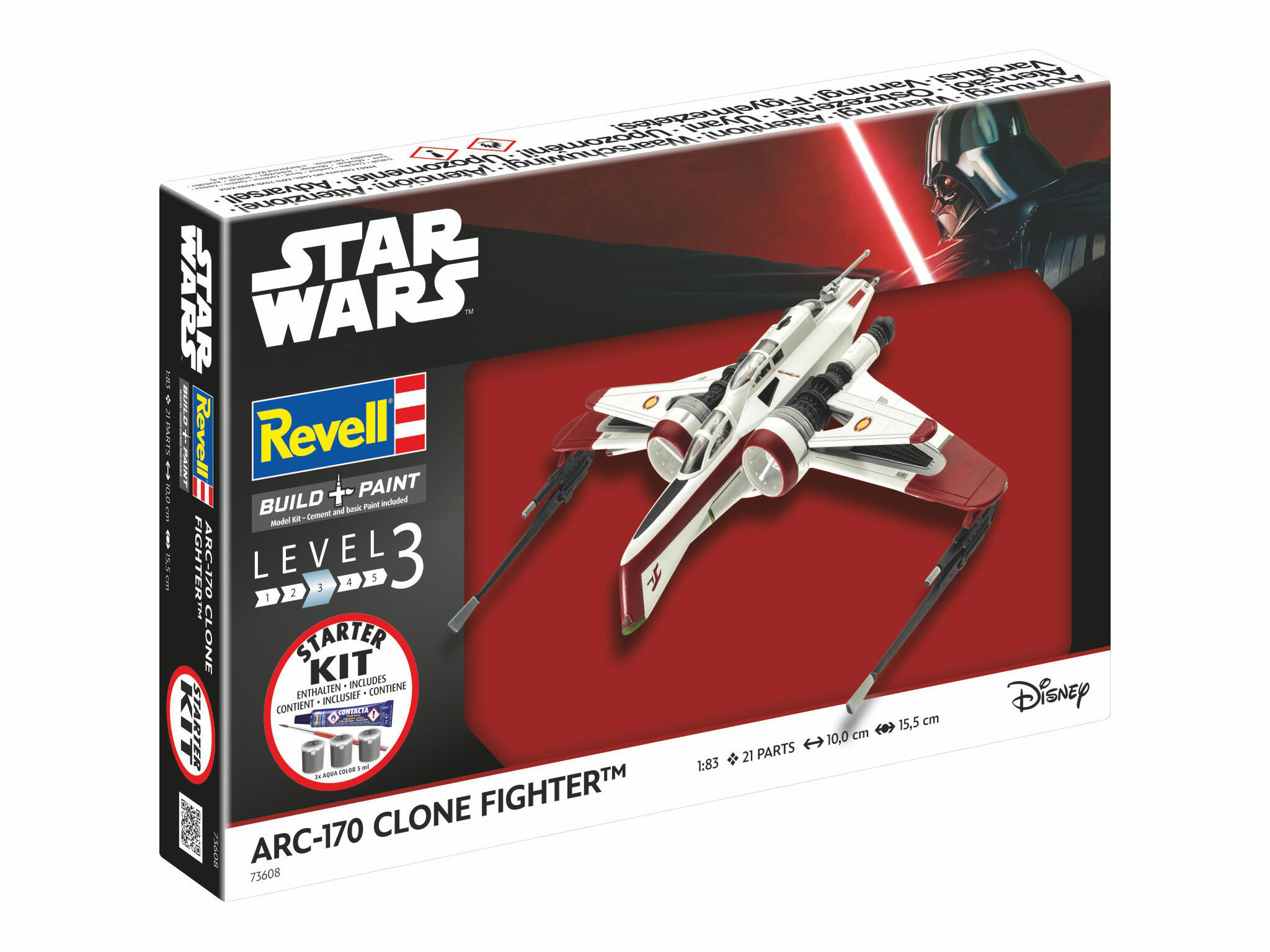 Starter Kit SW 73608 - ARC-170 Fighter (1:83)