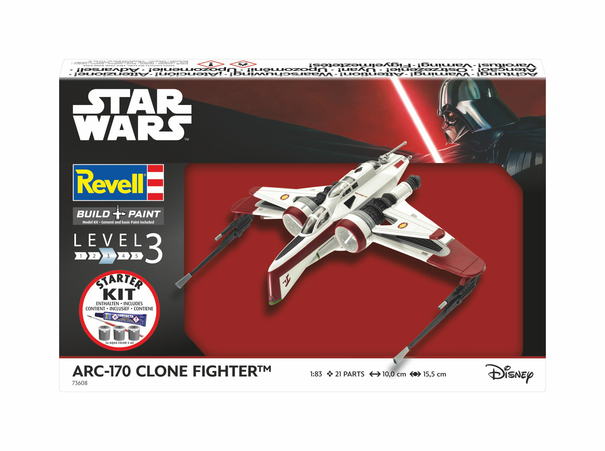 Starter Kit SW 73608 - ARC-170 Fighter (1:83)