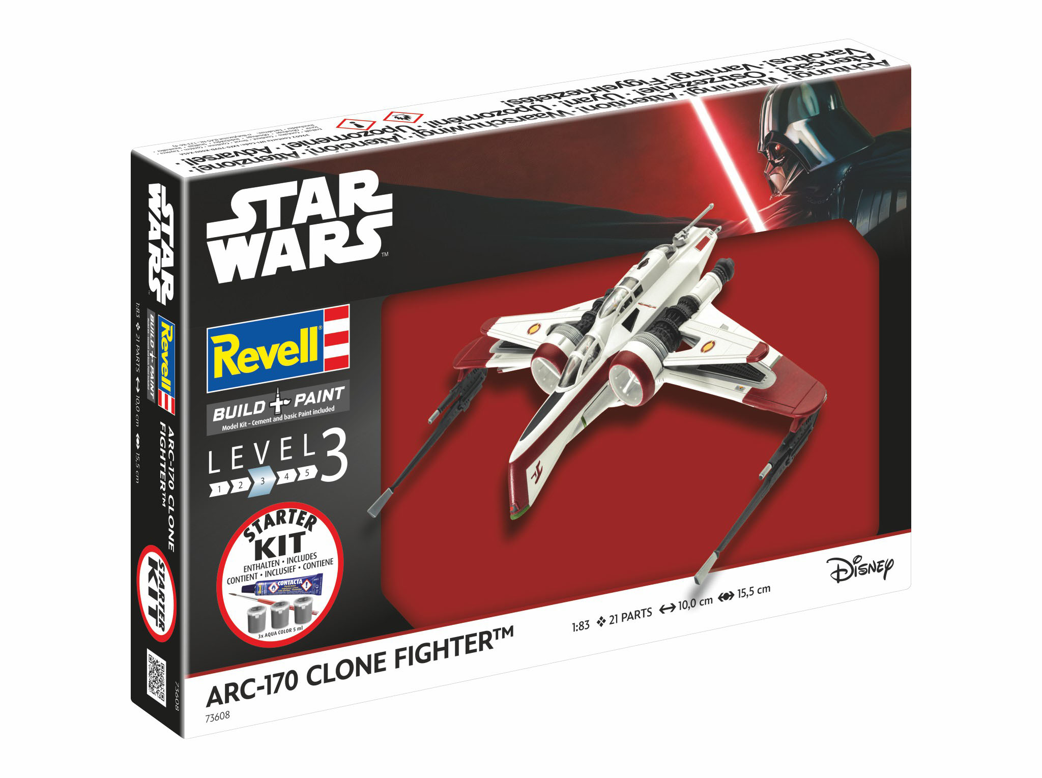 Starter Kit SW 73608 - ARC-170 Fighter (1:83)