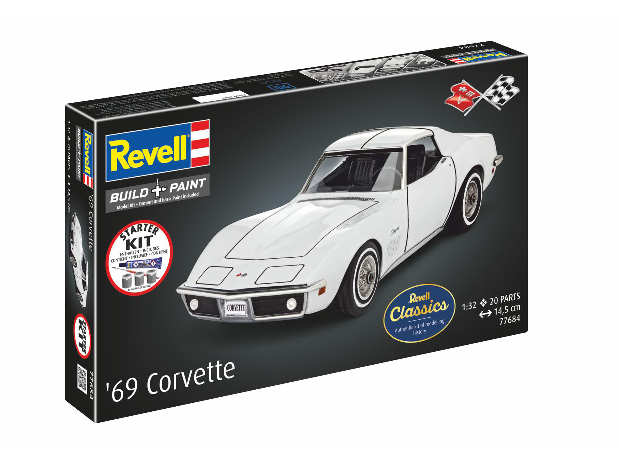 Starter Kit auto 77684 - Corvette C3 (1:32)