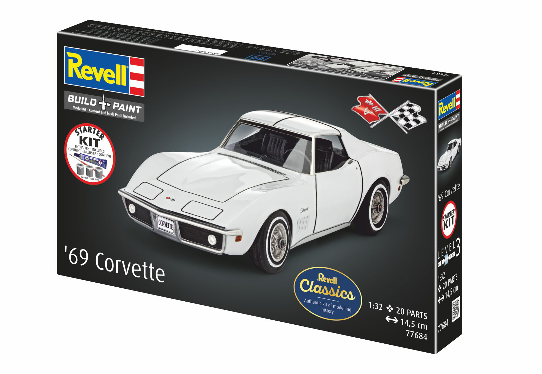 Starter Kit auto 77684 - Corvette C3 (1:32)