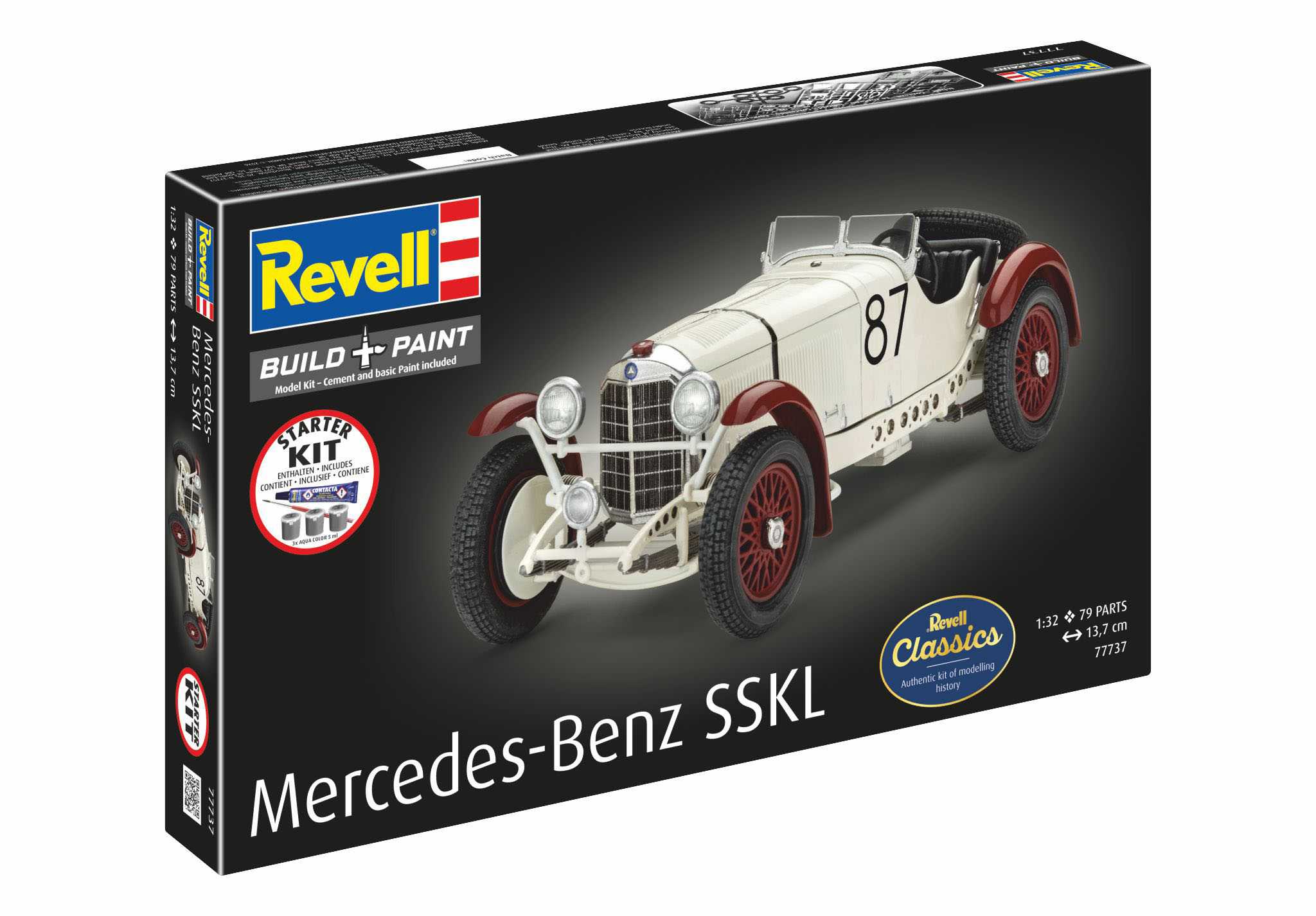 1:32 Mercedes Benz SSKL (Starter Kit)