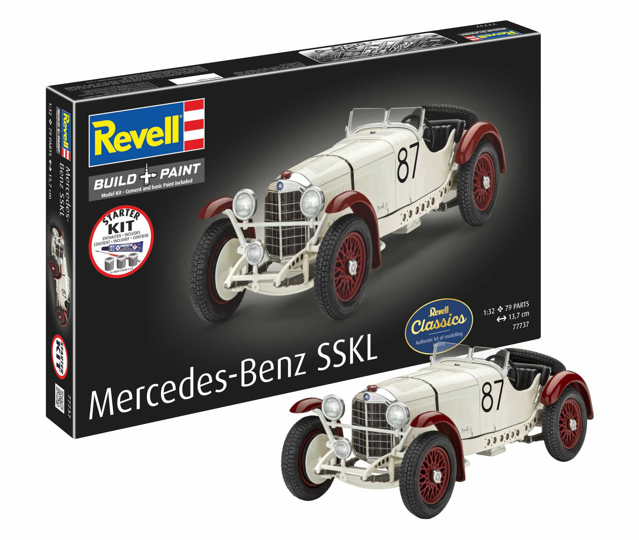 Starter Kit auto 77737 - Mercedes Benz SSKL (1:32)