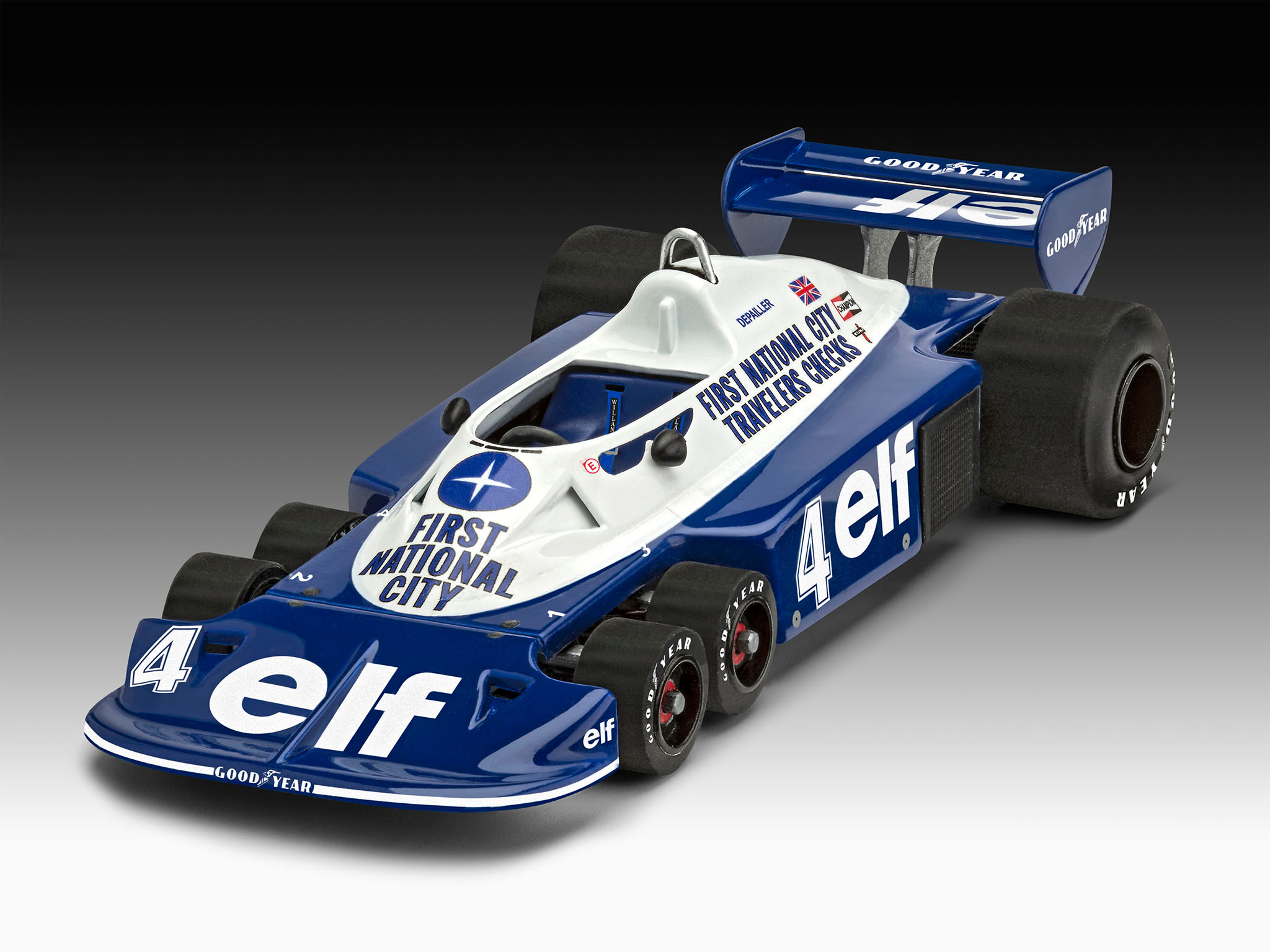Starter Kit auto 77741 - Tyrell P34/2 6-Wheeler (1:32)