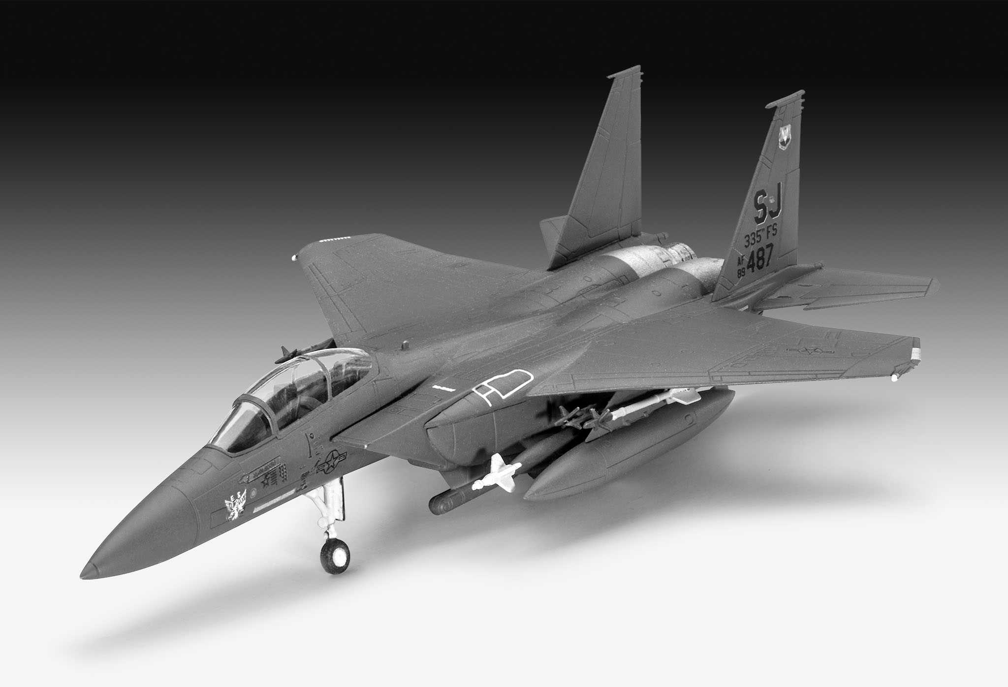 Starter Kit letadlo 73972 - F-15E Strike Eagle & bombs (1:144)