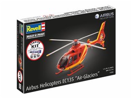 Starter Kit vrtulník 74986 - Airbus EC135 "Air-Glaciers" (1:72)