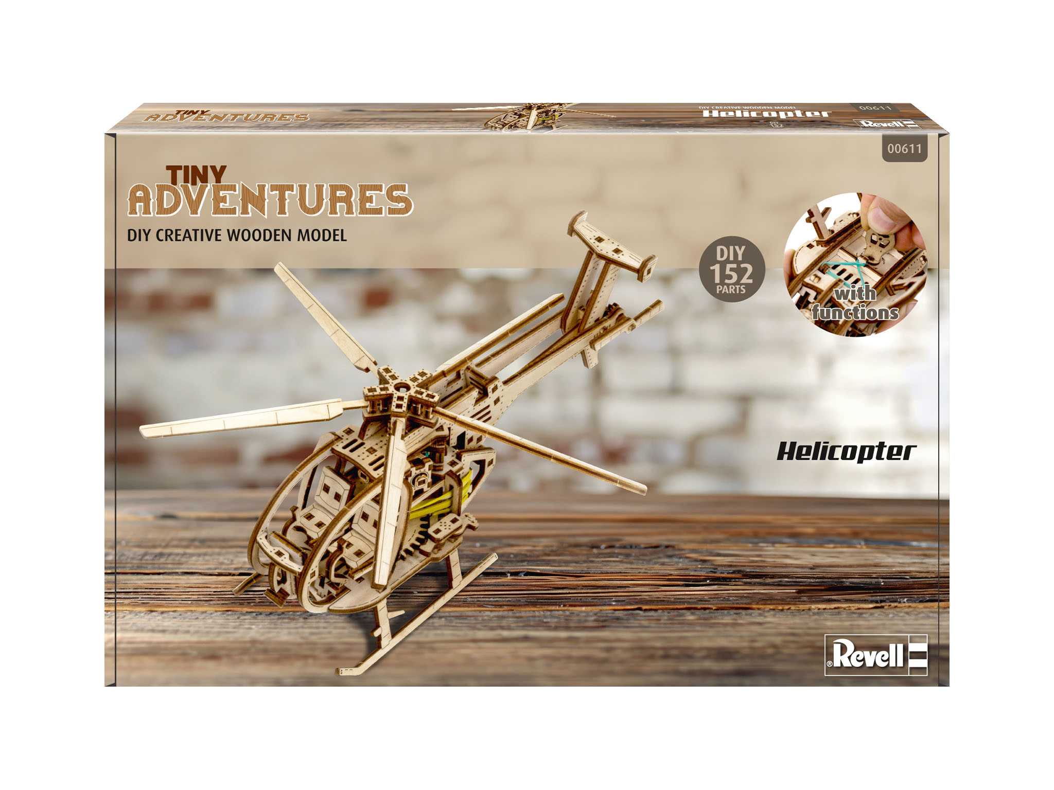 Tiny Adventures REVELL 00611 - Helicopter 