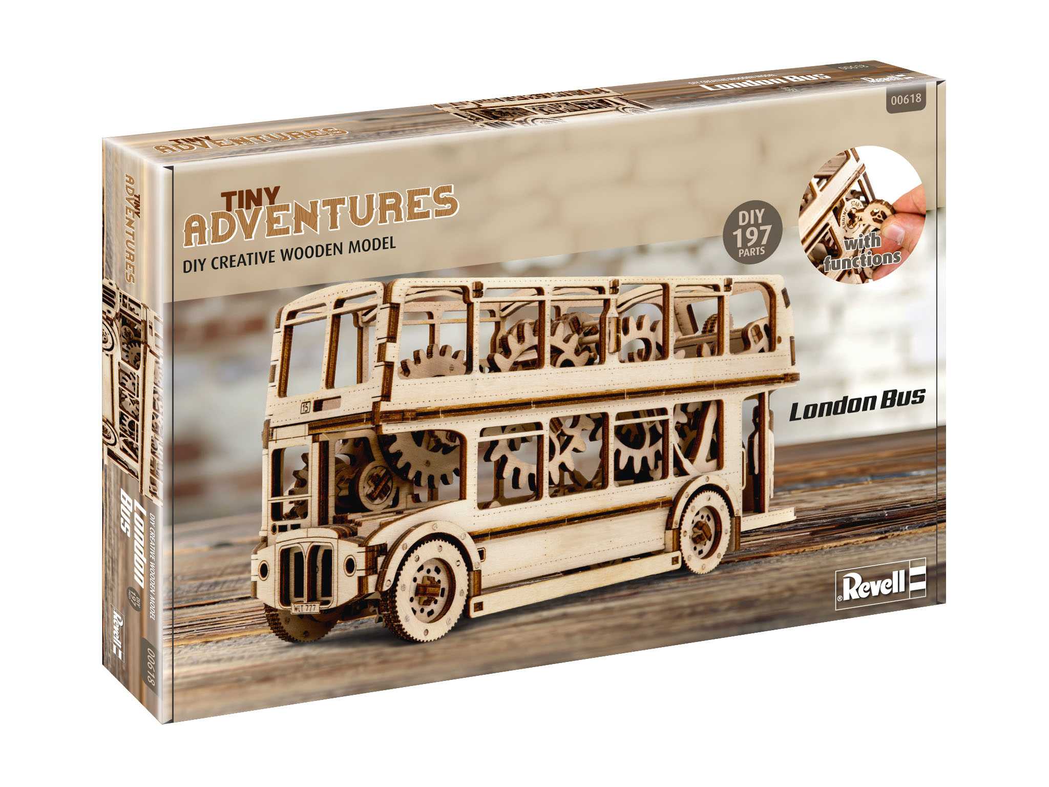 Tiny Adventures REVELL 00618 - London Bus